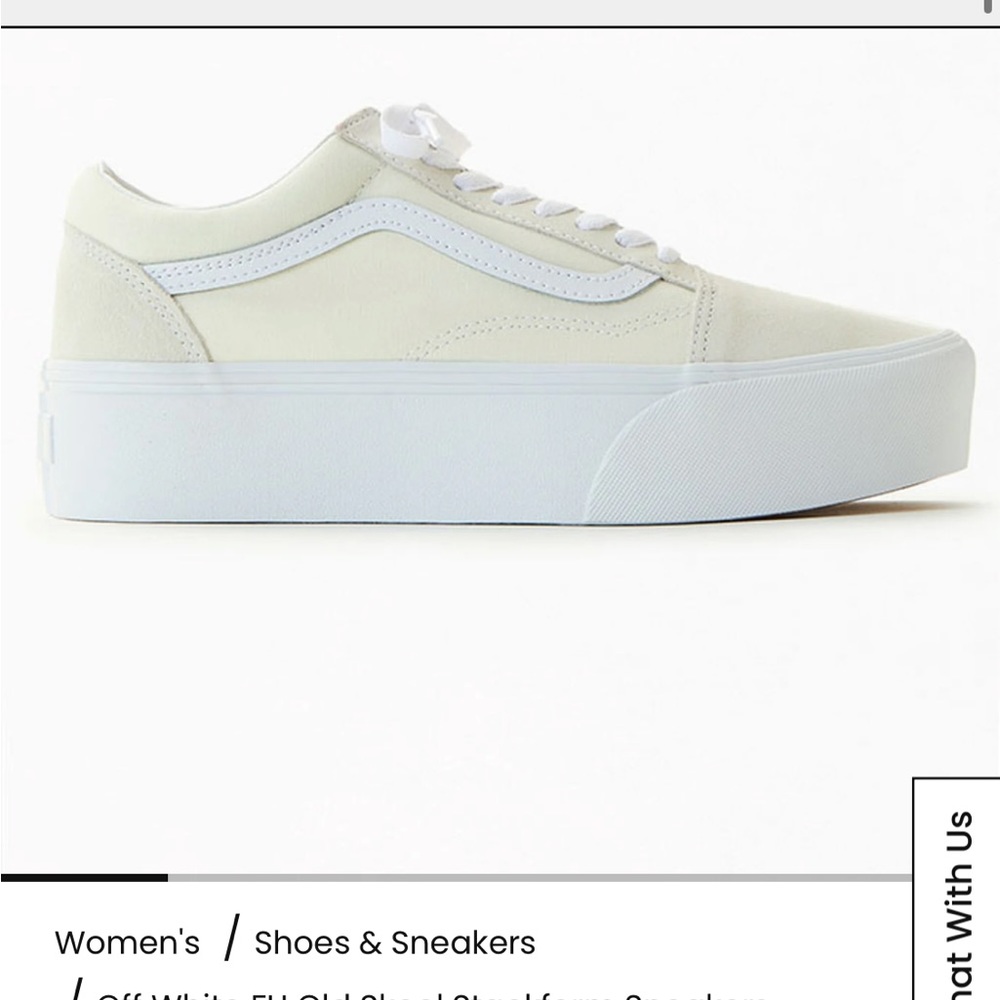 Vans Off White FU Old Skool Stackform Sneakers